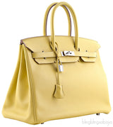 Birkin 35 Lime swift