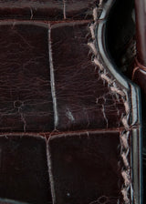 Birkin 30 Dark Brown Crocodile