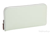 Hermes Vert Fizz Silk\'In Classique Long Wallet
