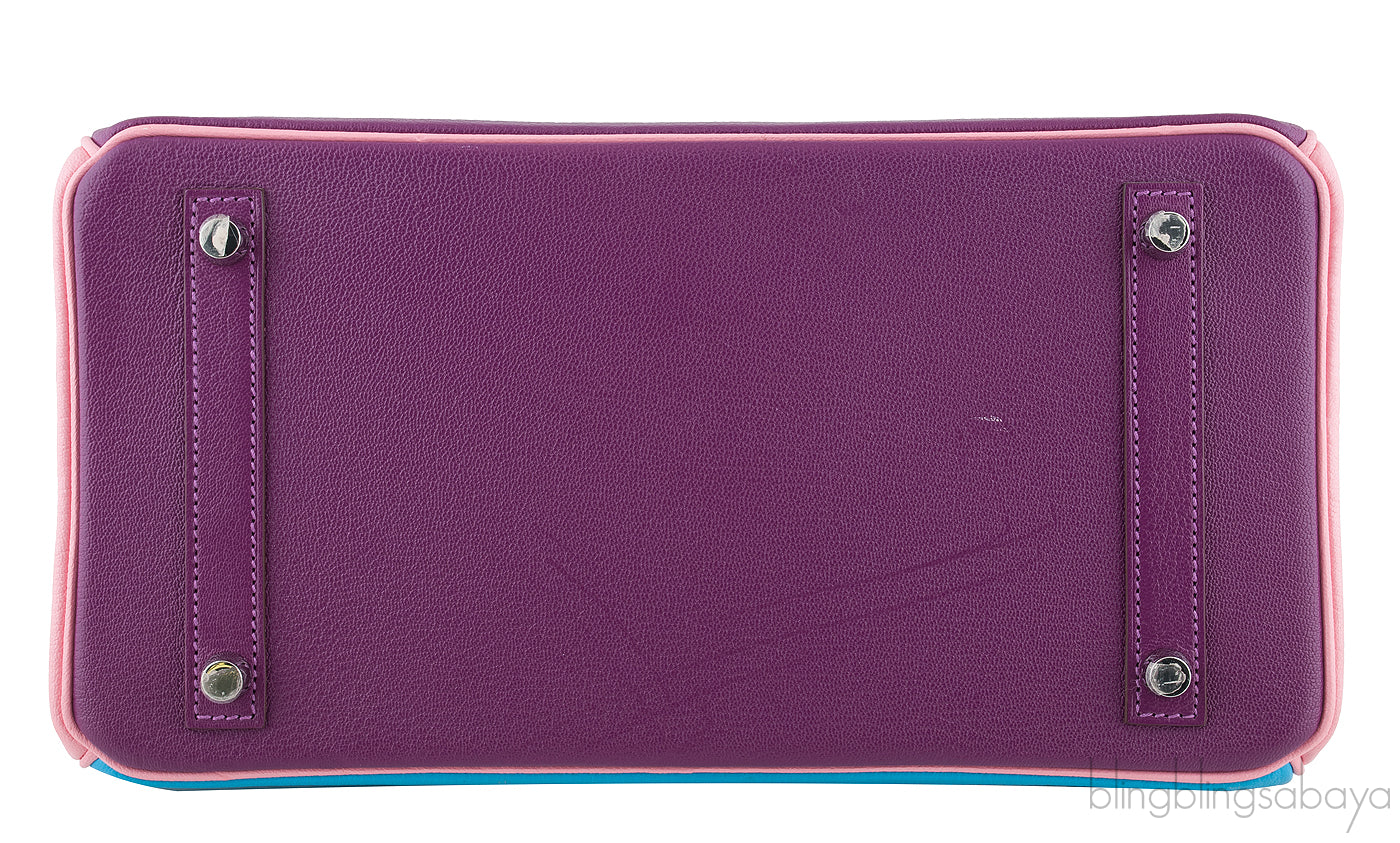 Birkin 30 Tri-color Chevre Mysore