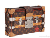 Monogram Brown Trim  Petite Malle PHW
