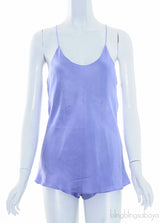 Plain Satin Camisole Set
