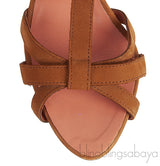Brown Strappy Sandals