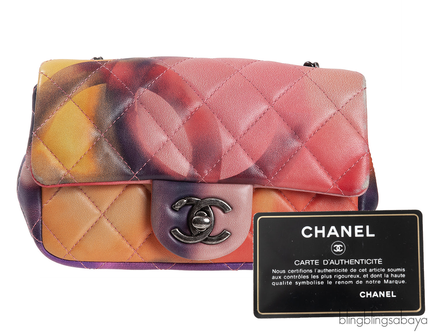 Chanel Flower Power Multi-color Mini Flap Bag