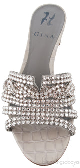 Galaxy Croc Embossed Sandals