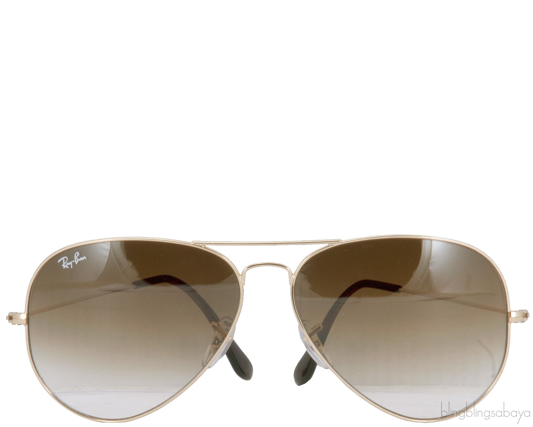 Gold Aviator Sunglasses