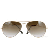 Gold Aviator Sunglasses