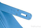 Kelly 35 Blue Turquoise Togo GHW