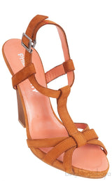 Brown Strappy Sandals