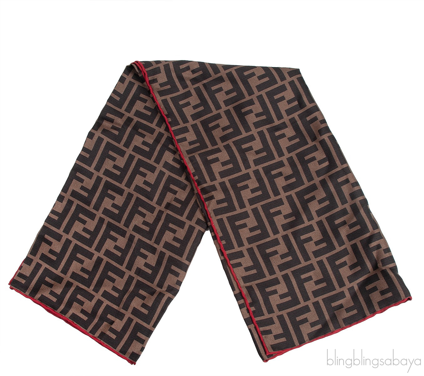Fendirama FF Silk Foulard Scarf