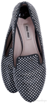 Black Crystal Mocassin