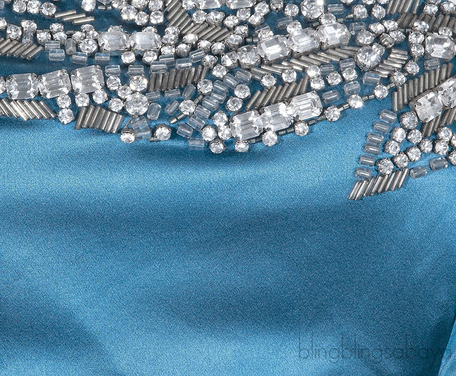 One Shoulder Embellished Dress