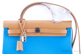 Herbag Zip MM Blue Azteque with Mint