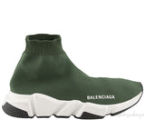 Green Speed Stretch-knit High Top Sneakers