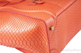 Mini Luggage Orange Full Python