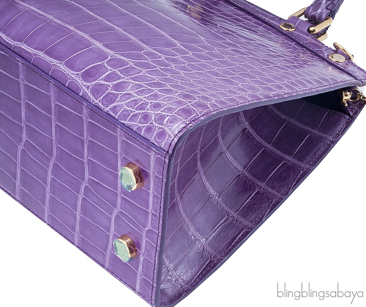 Brea MM Purple Alligator