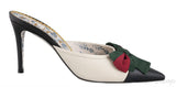 Web Bow Slide Mules