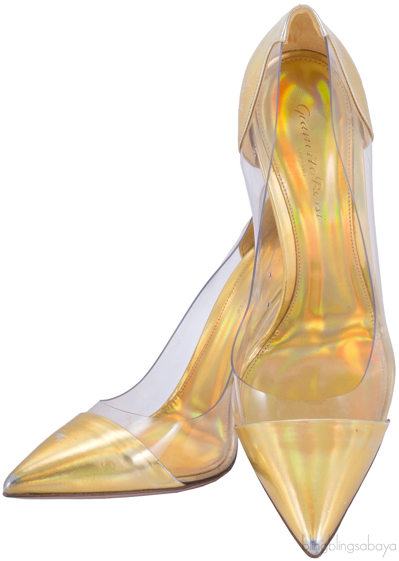 Metallic Gold PVC Panel Pump