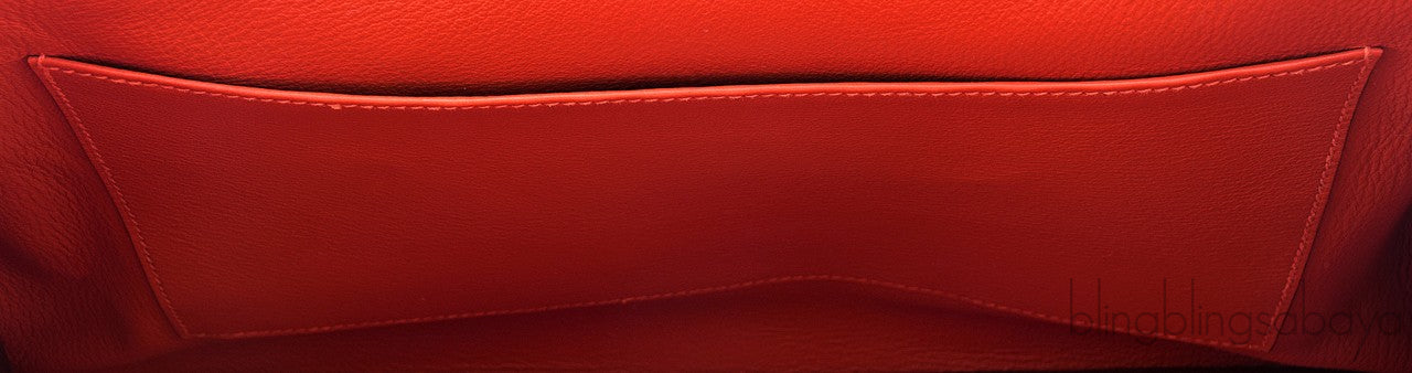 Birkin 35 Orange Taurillon Clem.