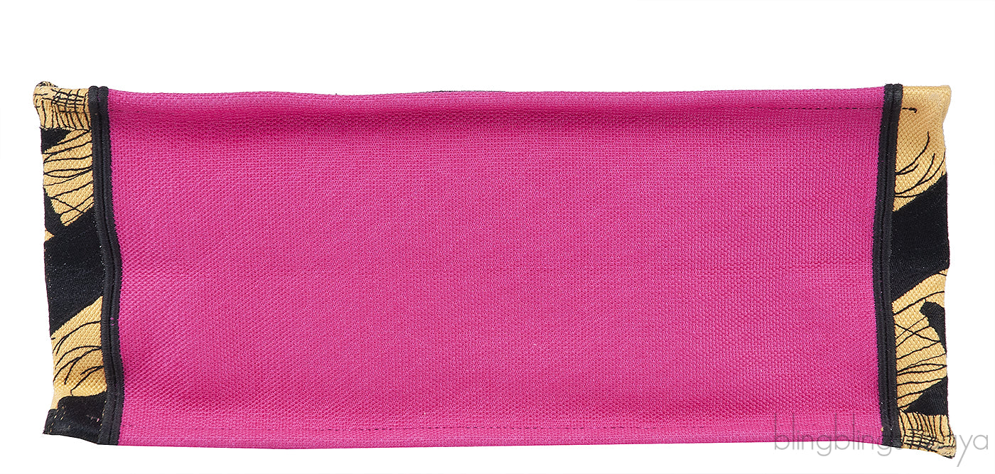 Large Dior Book Tote Pink