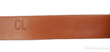 Hermes Carlota Brown Leather Mules