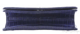 Diorama Crocodile Blue Flap Bag