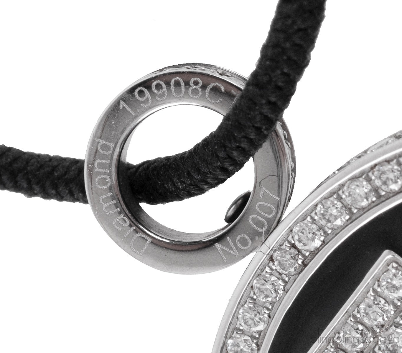 Diamond Signature Pendant Necklace