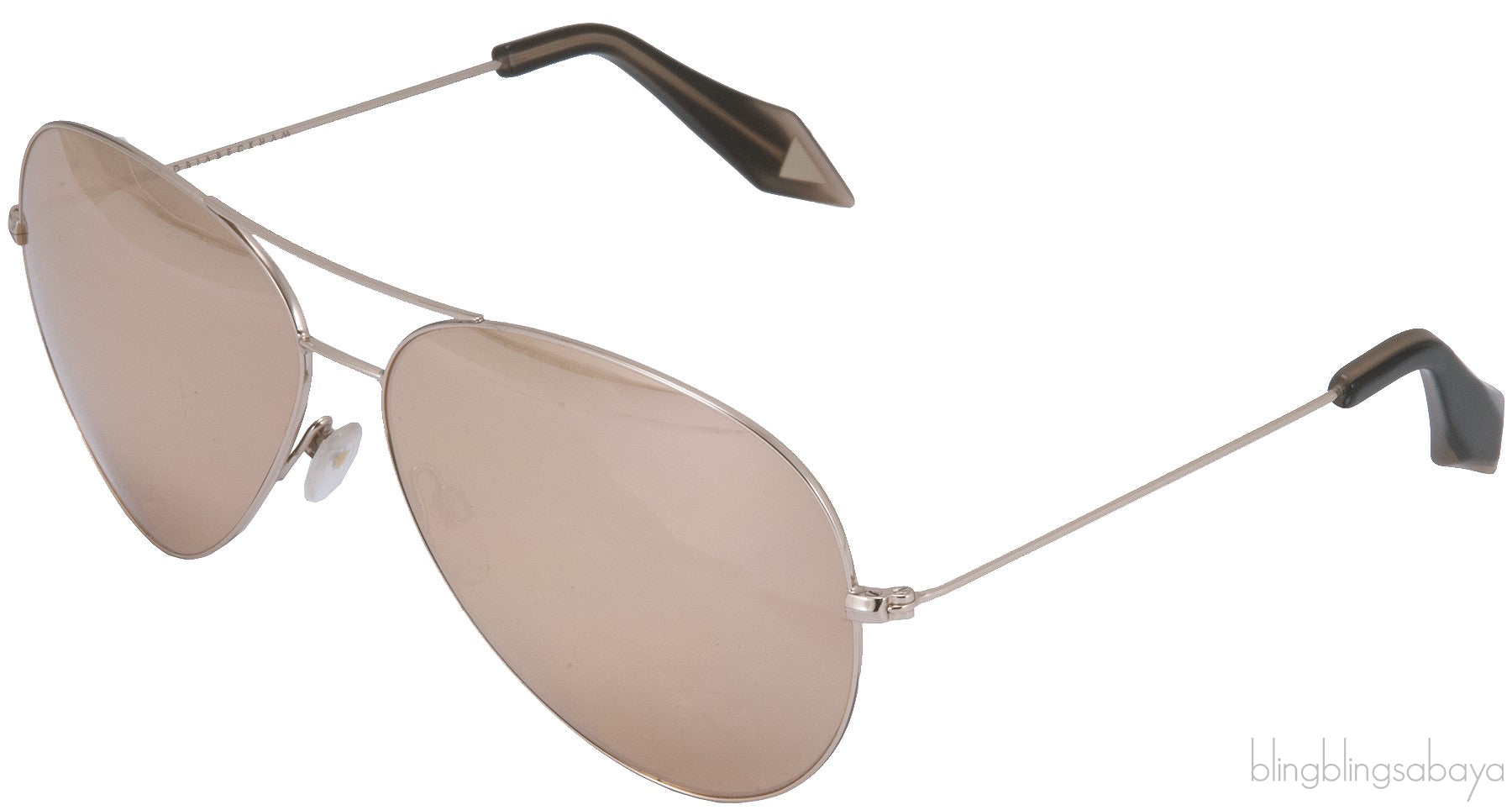 Gold Aviator Sunglasses