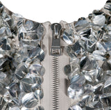 Silver Sequin Blouse