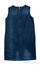 Blue Denim Kids Dress