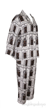 x Fornasetti Monogram Architecture Shirt and Trouser