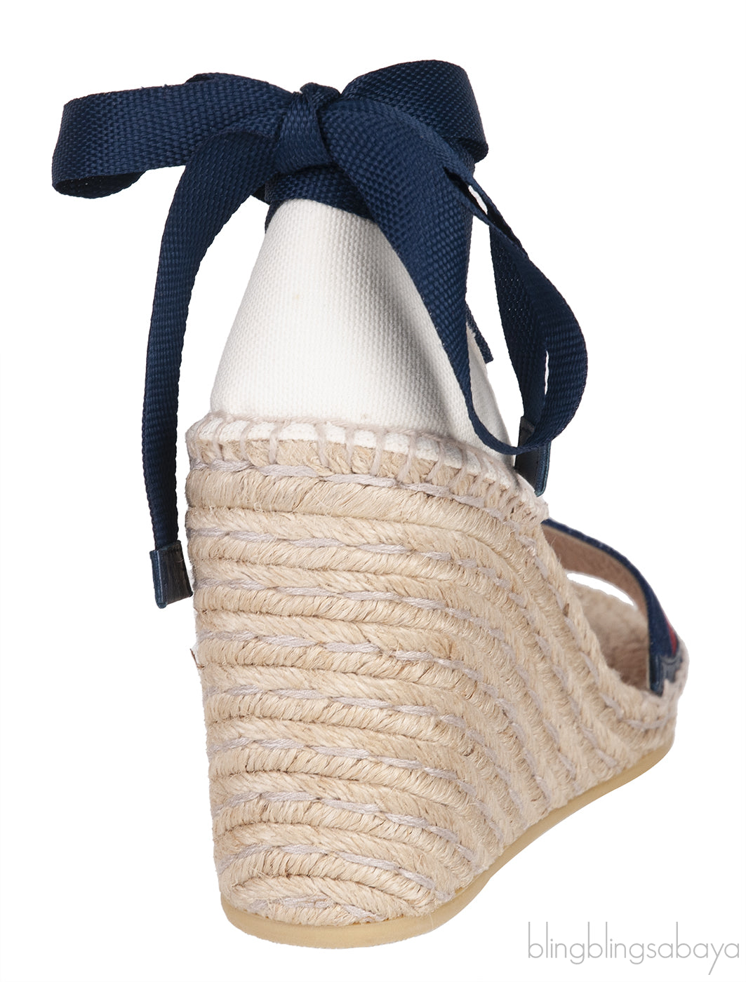 Lilibeth Web Espadrille Wedges