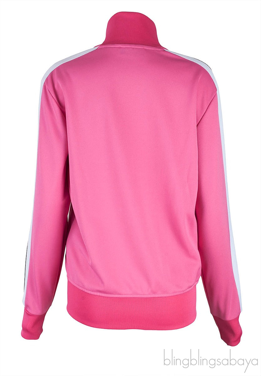 Pink Jersey Track jacket