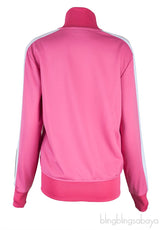 Pink Jersey Track jacket