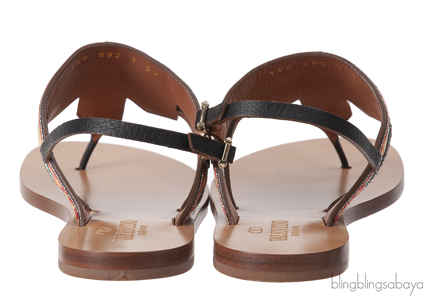 Valentino Garavani Multi-color Slip On Sandals