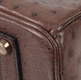 Hermes Vintage Birkin 35 Brown Ostrich GHW