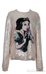 Off-White Disney Sequin Embellished Sweatshirt
