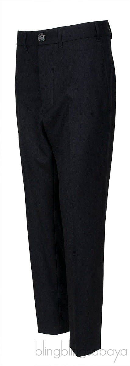 Wool Black Trouser