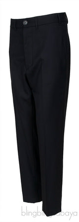Wool Black Trouser