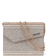 Candy Silver Glitter Acrylic Clutch Bag
