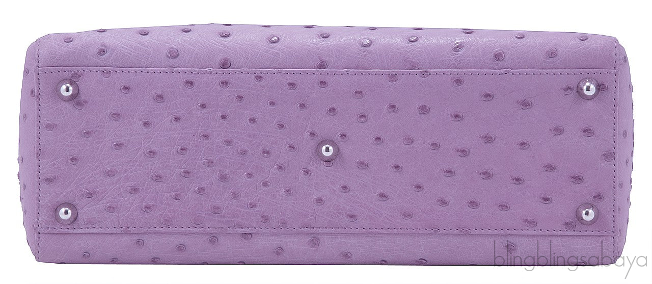 Lady Dior Lilac Ostrich
