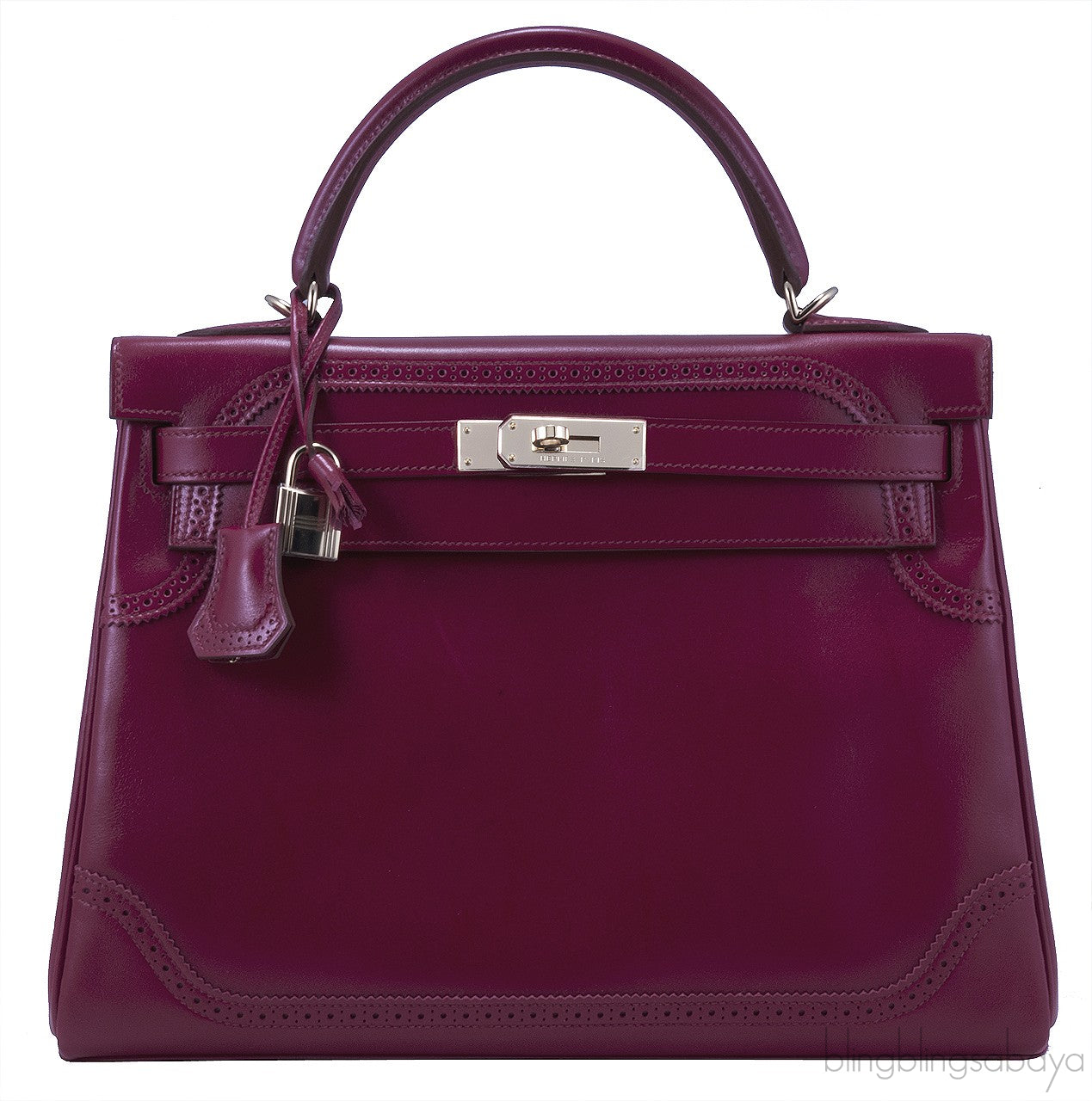 Kelly 32 Ghillies Rubis Tadelakt