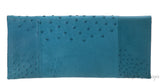Maison Du Posh Ostrich Knuckle Ring Clutch