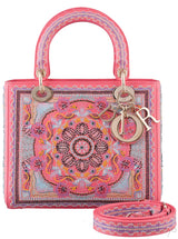 Lady Dior Multicolor Light Pearls & Thread Embroidery