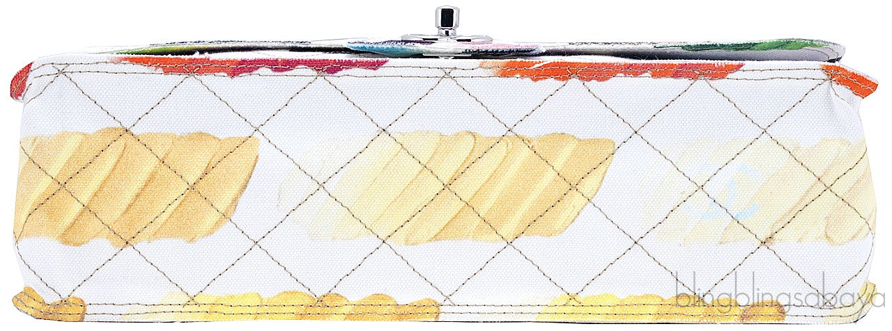 Jumbo Multicolor Colorama Flap Bag