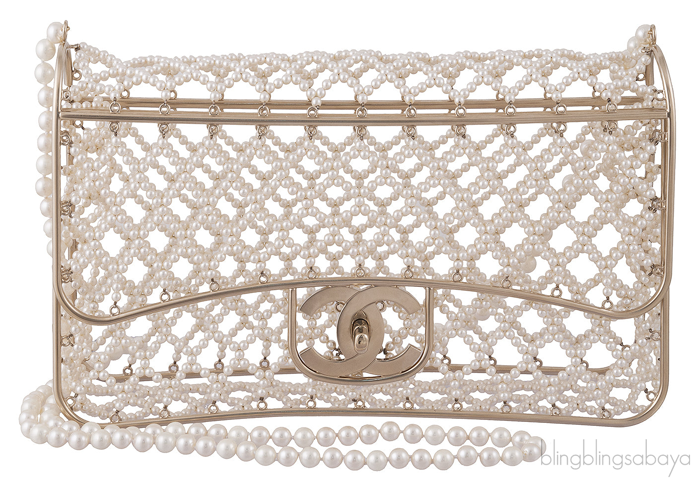 Cage Pearl Classic Flap Bag