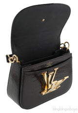 Vivienne Croc Shoulder Bag