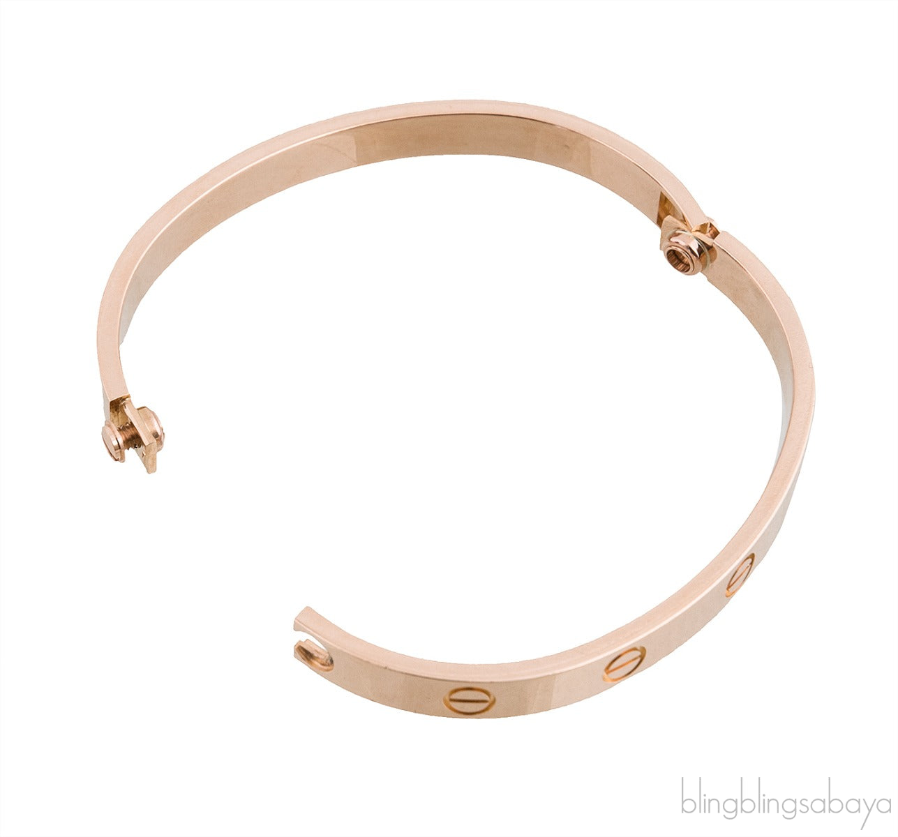 LOVE Rose Gold Bracelet