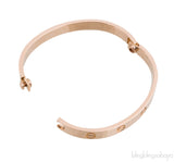 LOVE Rose Gold Bracelet