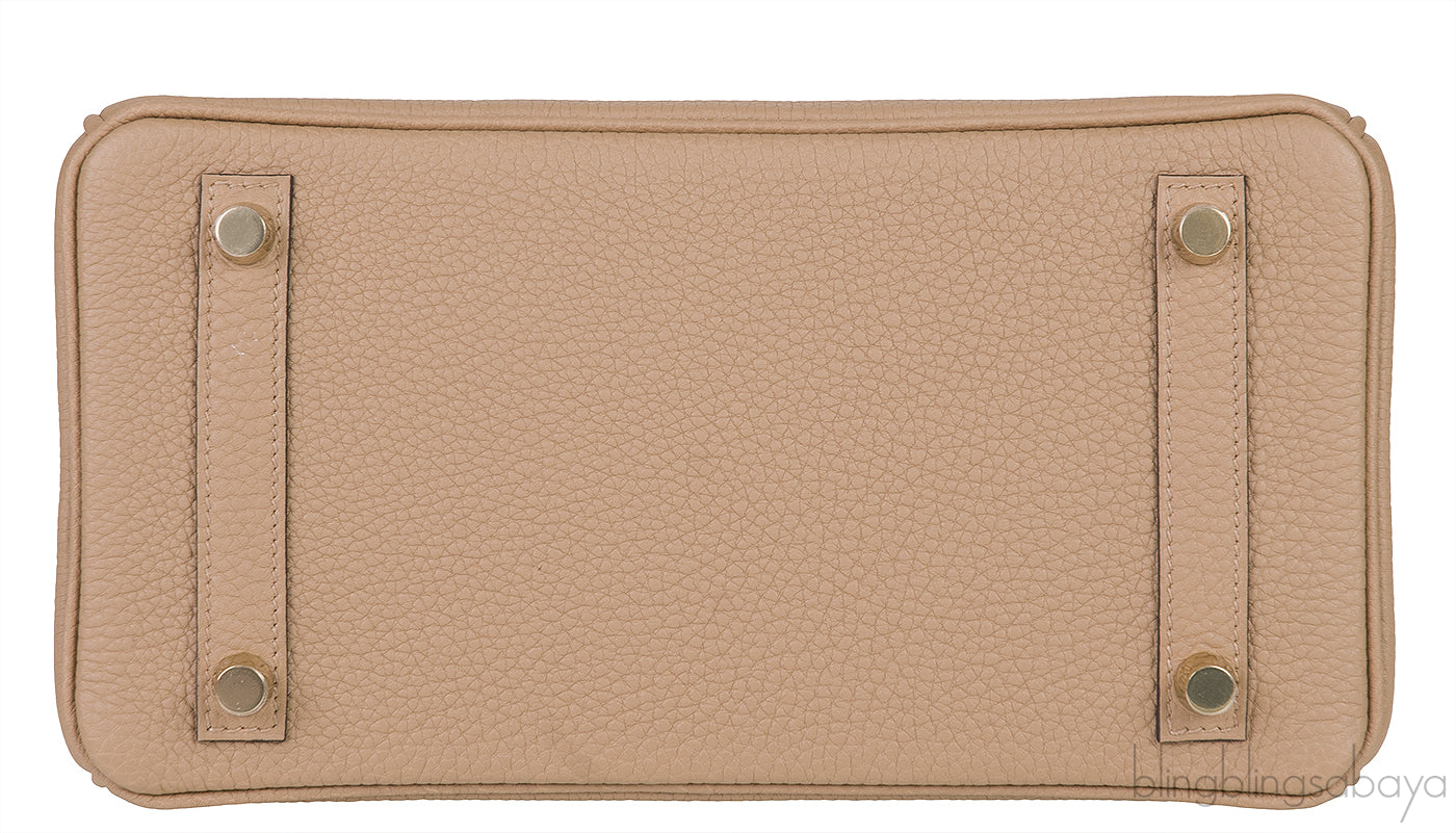 Birkin 25 Chai Veau Togo GHW